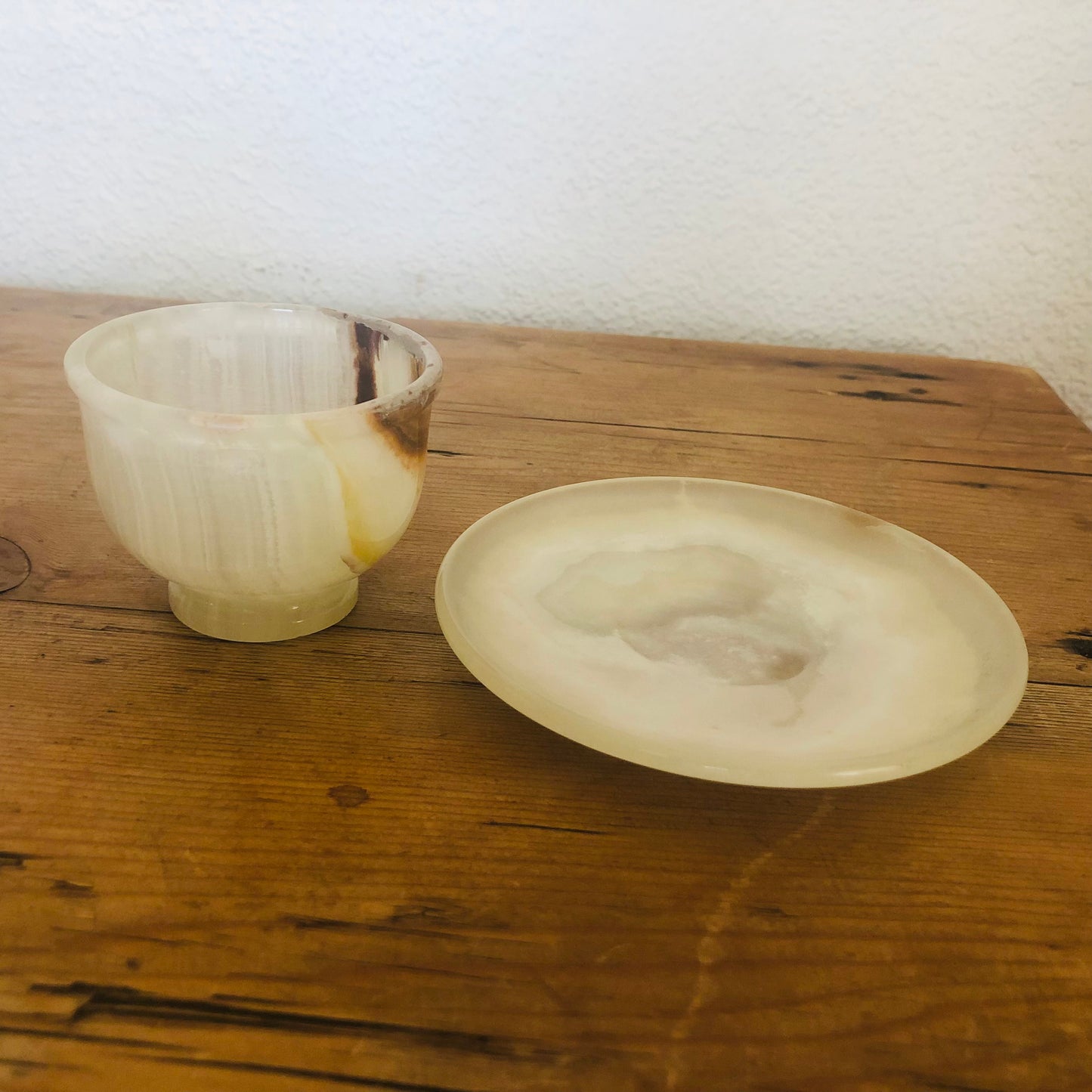 Onyx Cup and Saucer
