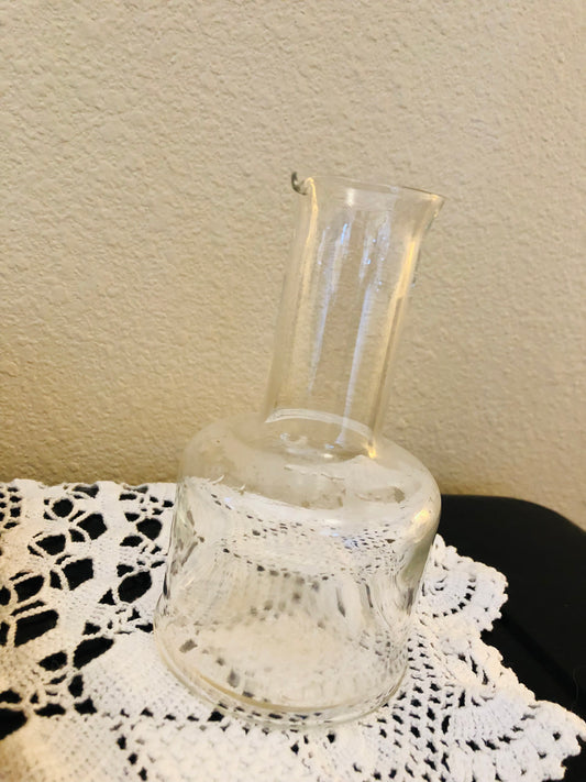 Glass Vase with Spout