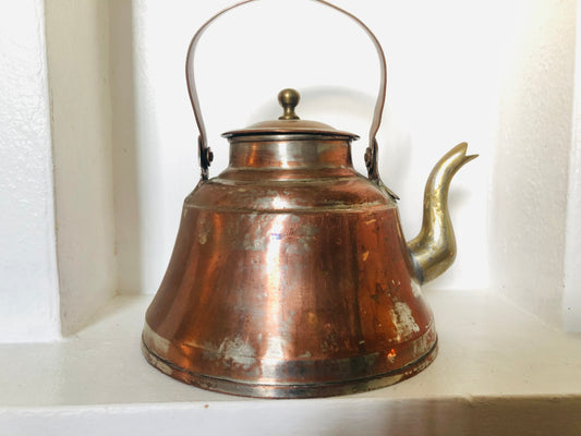 Copper Plated Tea Kettle