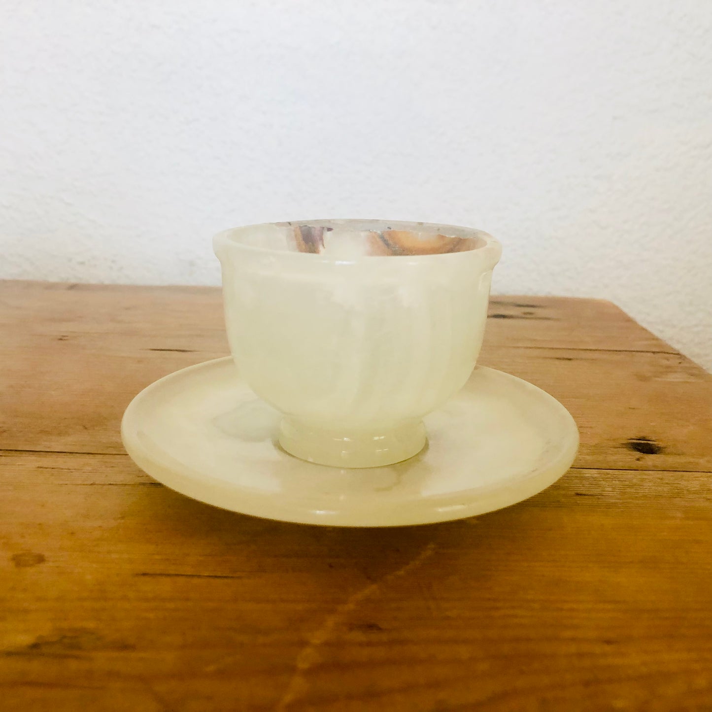 Onyx Cup and Saucer