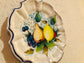 Decorative crackle fruit plate