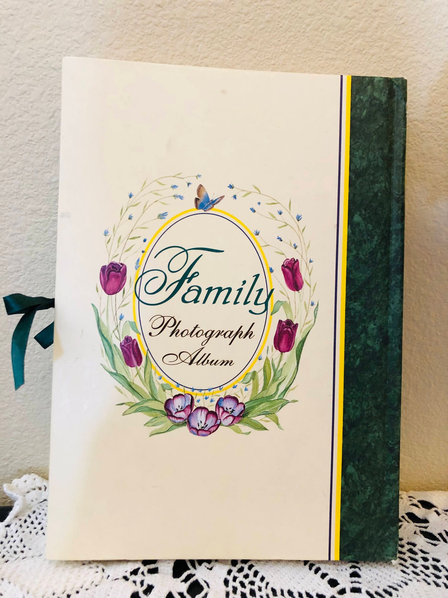 Floral Family Photo Album Book