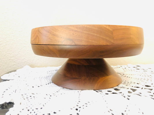 Wood Pedestal Stand - Kustom Kraft