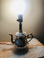 Silver Teapot Lamp - Made In India