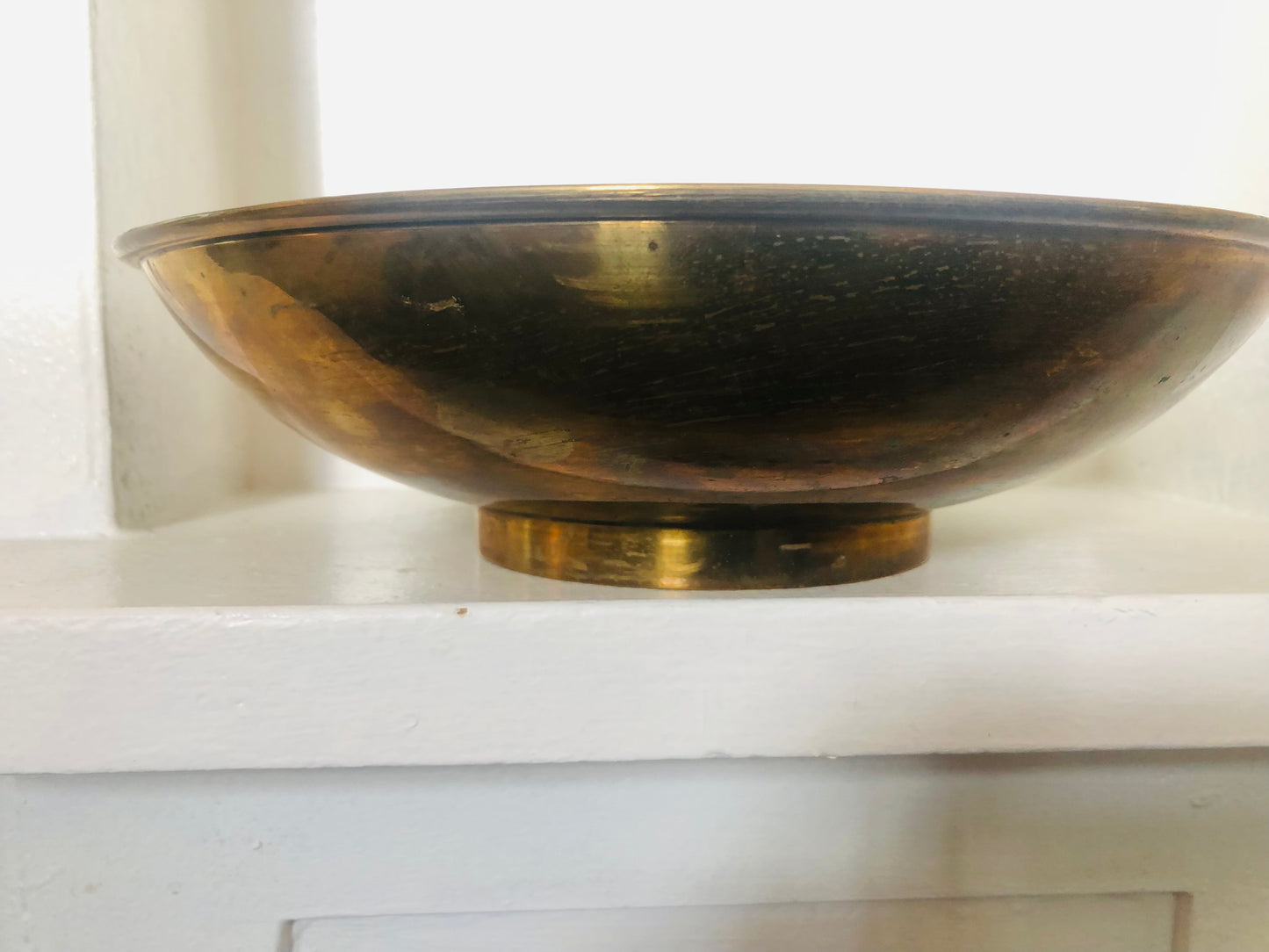 Etched Brass Bowl