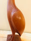 MCM Carved Heron Bird Statue