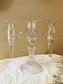 Cambridge Glass Candelabra - Candle Holder and Flower Vases